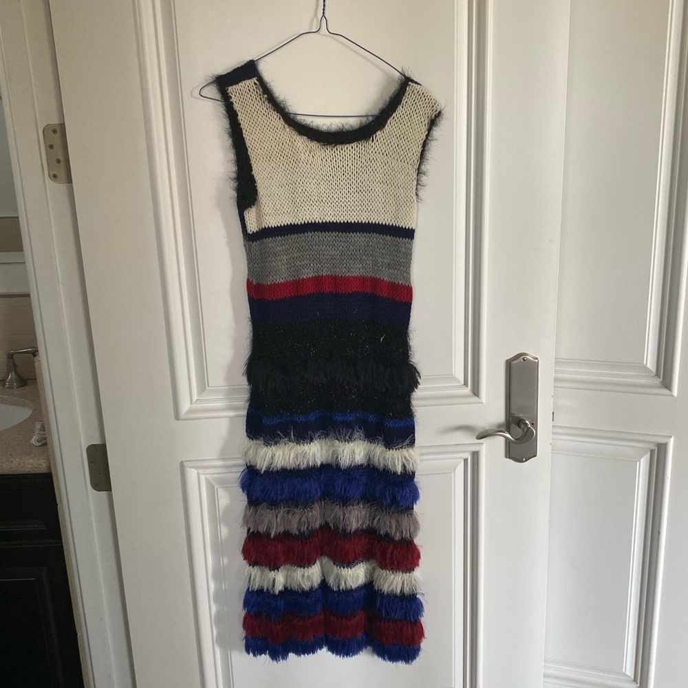 Andreeva Sleeveless Handmade Sweater Dress
